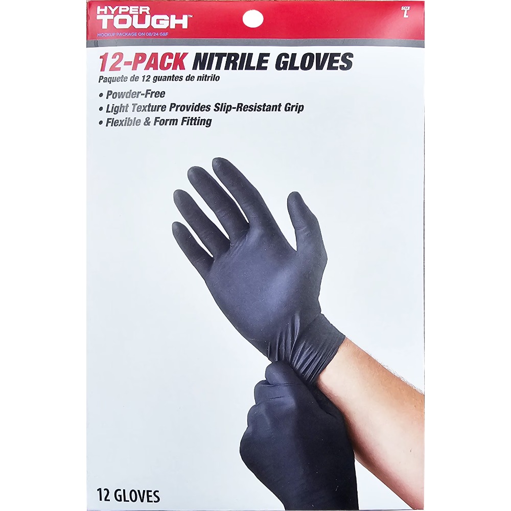Exam Glove Nitrile - Jednorazowe rękawice nitrylowe, rozmiar L, pudełko