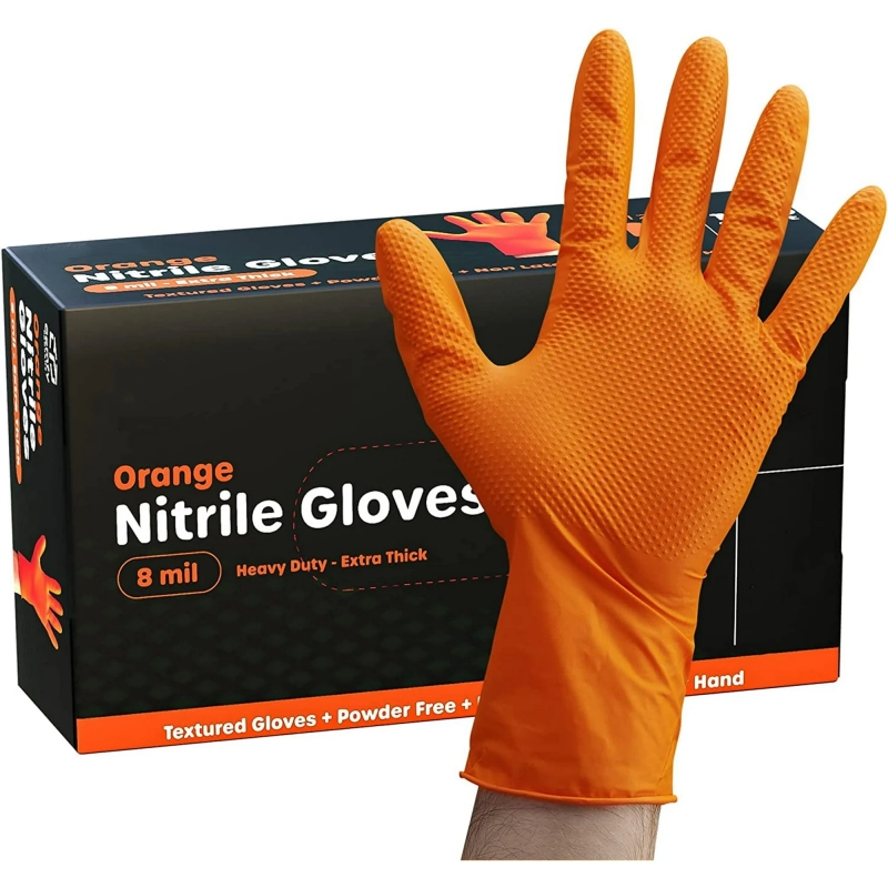 Nitrile Mechanic Glove - Rękawice nitrylowe 8mil Grube 30/50 szt.