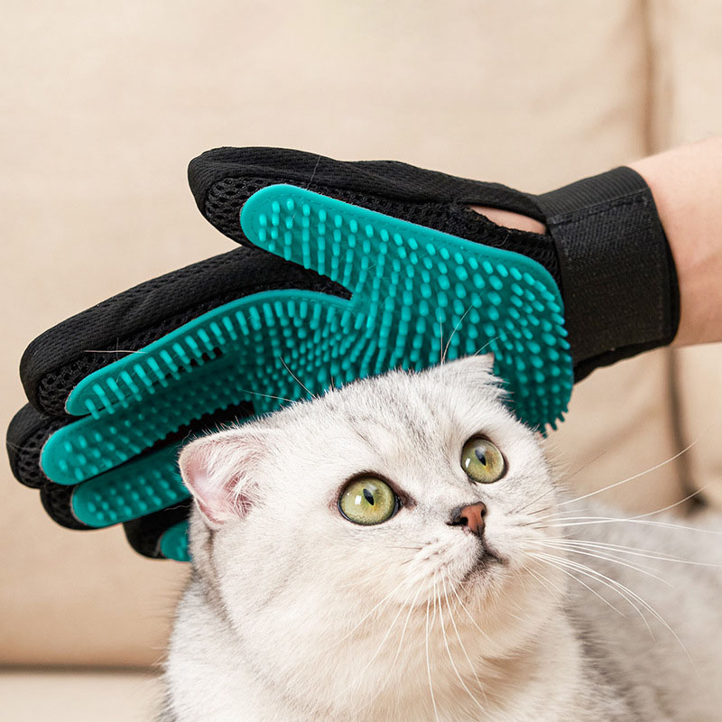 Rubber Glove Cleaning - Rękawica do pielęgnacji zwierząt, delikatna rękawica