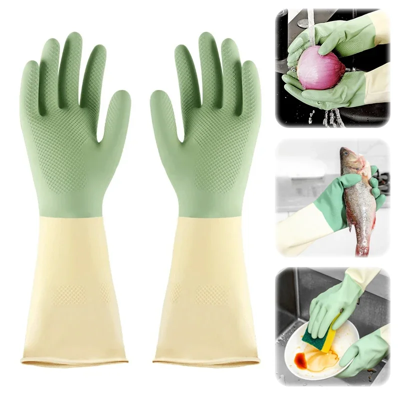 Rubber Glove Cleaning - Grube rękawice kuchenne, rękawice do mycia