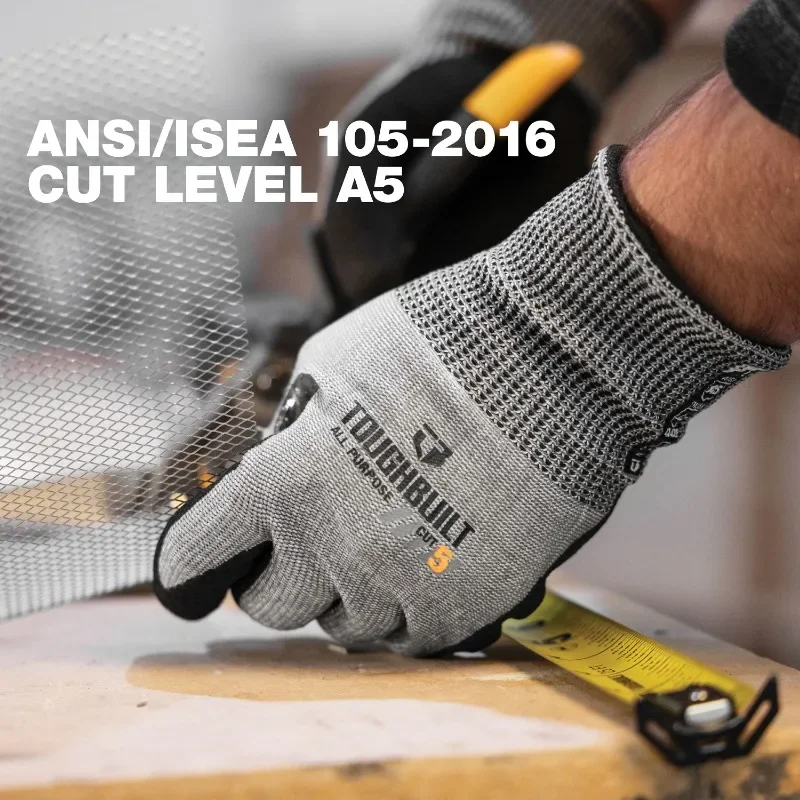 Cut Resistant Glove - Rękawice robocze ToughBuilt TB-P2-112-5-L z nitrolu,