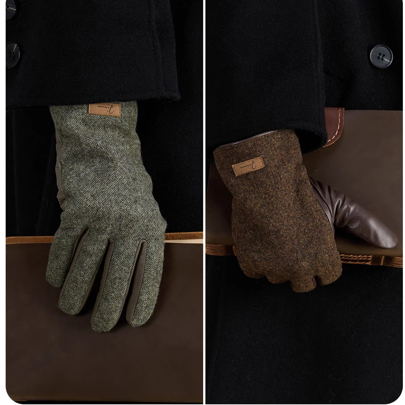 Męskie rękawice zimowe z ekran – Wool Glove Lined recenzja i cena