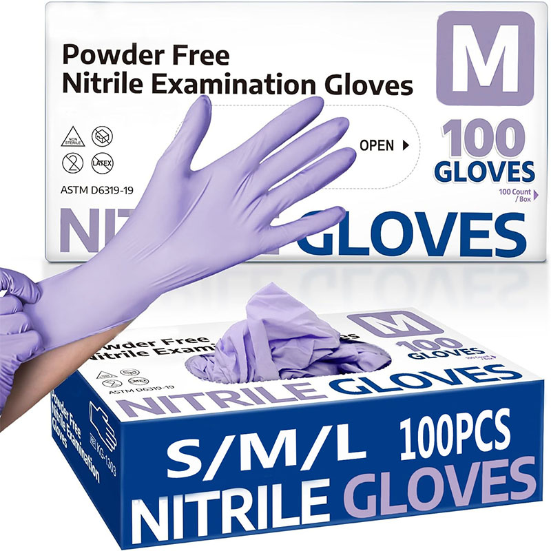 10/20/50/100 SZTUK Fioletowych – Nitrile Mechanic Glove recenzja i cena