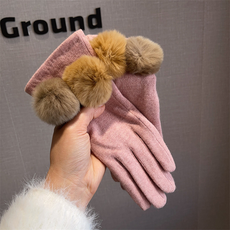 Rękawiczki damskie wełniane w  – Wool Glove Lined recenzja i cena
