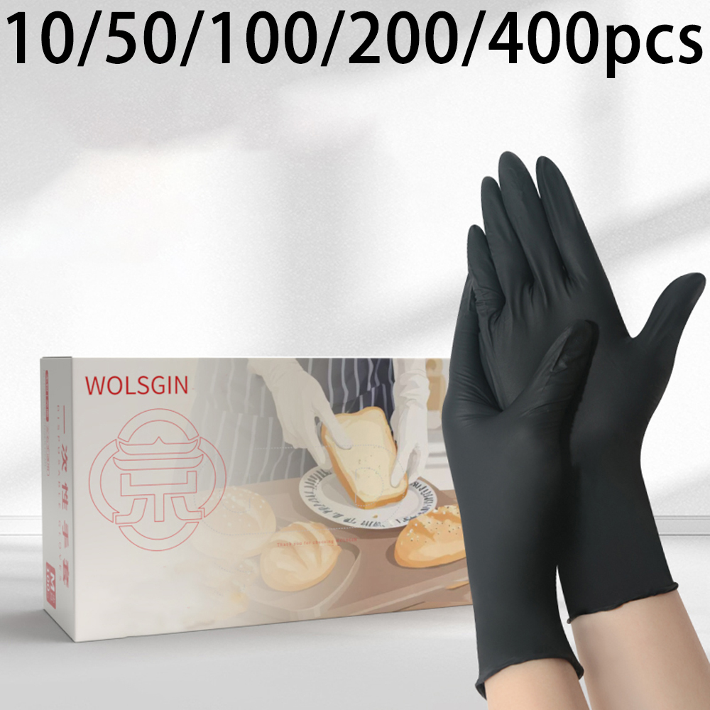 10/50/100/200/400 szt. Czarne  – Rubber Glove Cleaning recenzja i cena