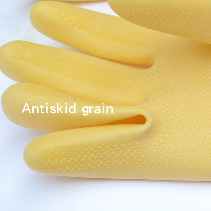 Długie gumowe grube lateksowe  – Dish Glove Rubber recenzja i cena