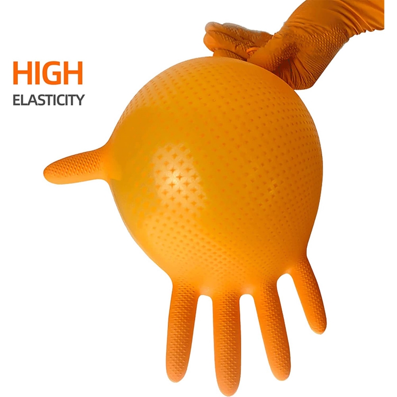 Rękawice nitrylowe 8mil Grube  – Nitrile Mechanic Glove recenzja i cena
