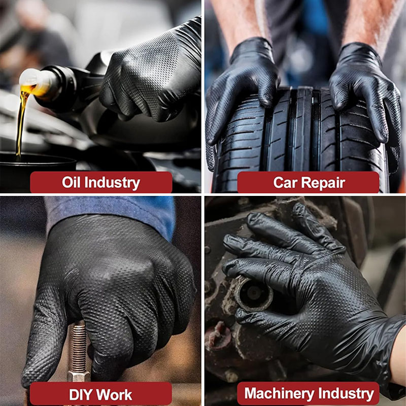 Bardzo Grube, Wytrzymałe Jedno – Nitrile Mechanic Glove recenzja i cena