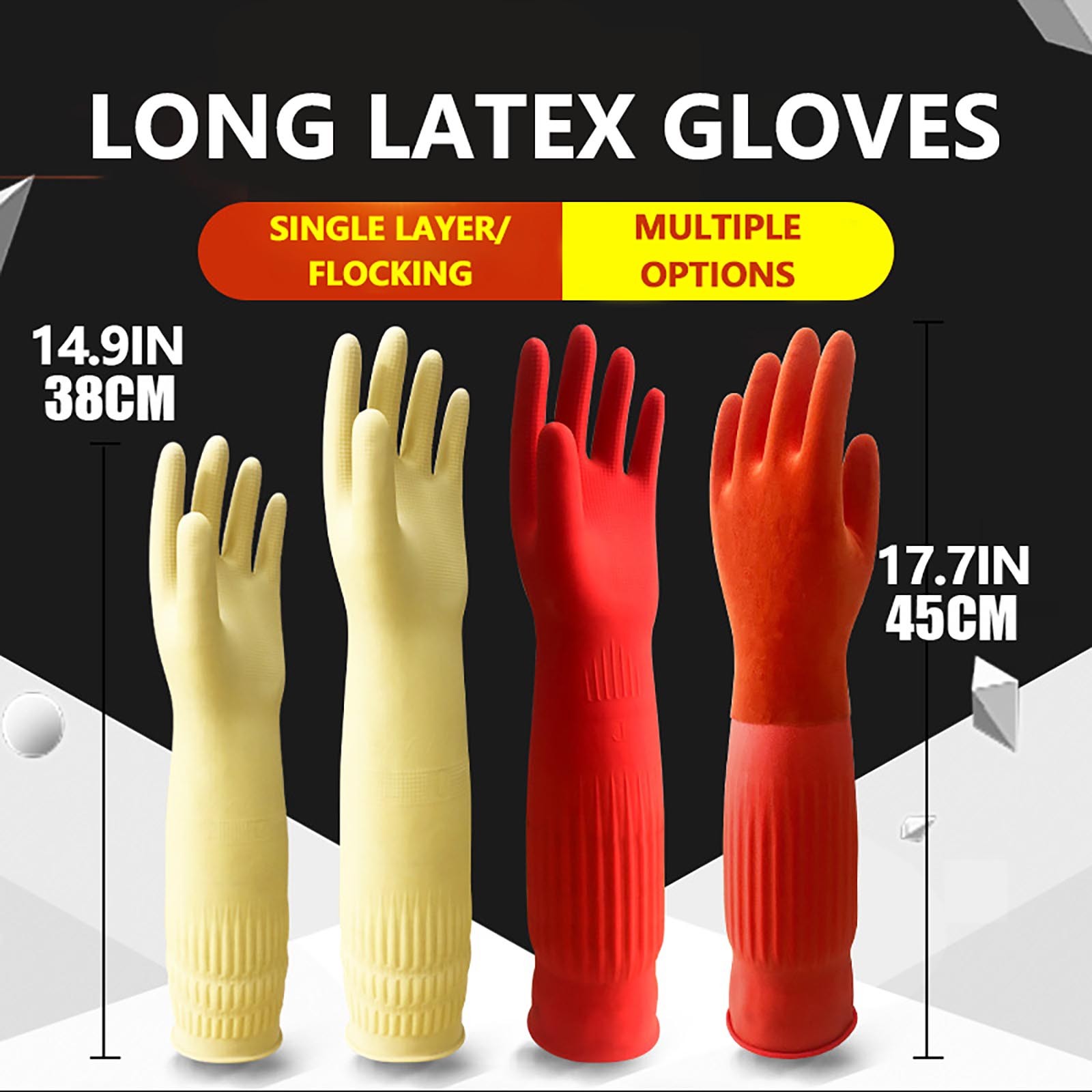 1 para elastycznych wygodnych  – Dish Glove Rubber recenzja i cena