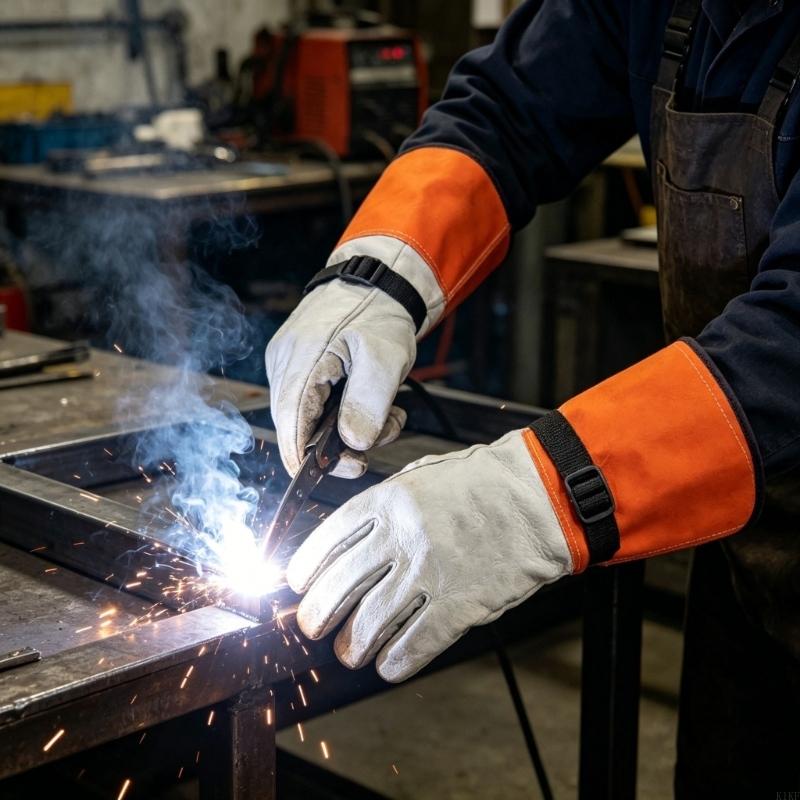 Rękawice spawalnicze z koziej  – Heat Resistant Glove recenzja i cena