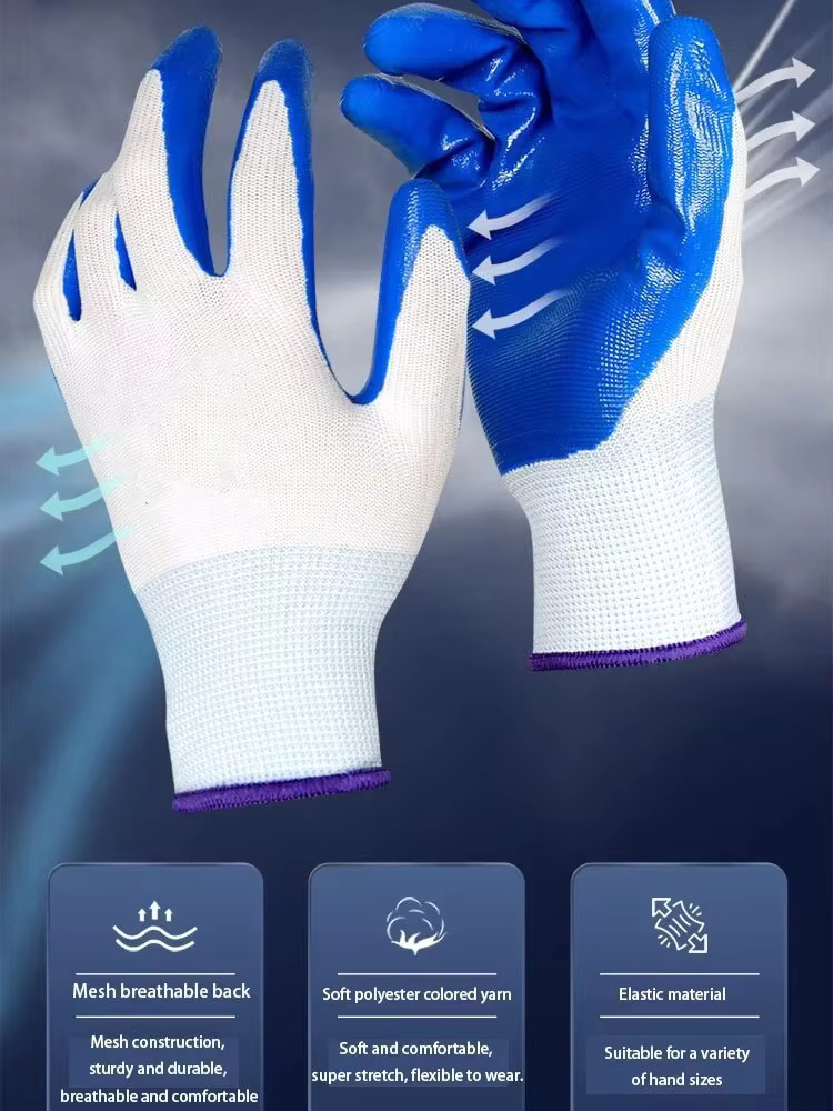 3 pary antypoślizgowych, odpor – Nitrile Mechanic Glove recenzja i cena