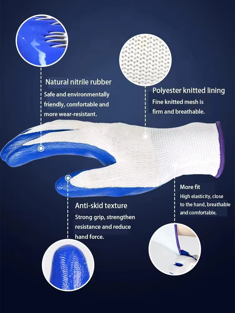 3 pary antypoślizgowych, odpor – Nitrile Mechanic Glove recenzja i cena