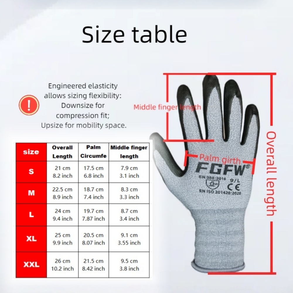 3 pary miękkich, oddychających – Nitrile Mechanic Glove recenzja i cena