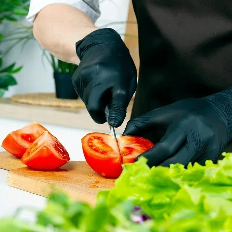 Czarne nitrylowe rękawice jedn – Nitrile Mechanic Glove recenzja i cena
