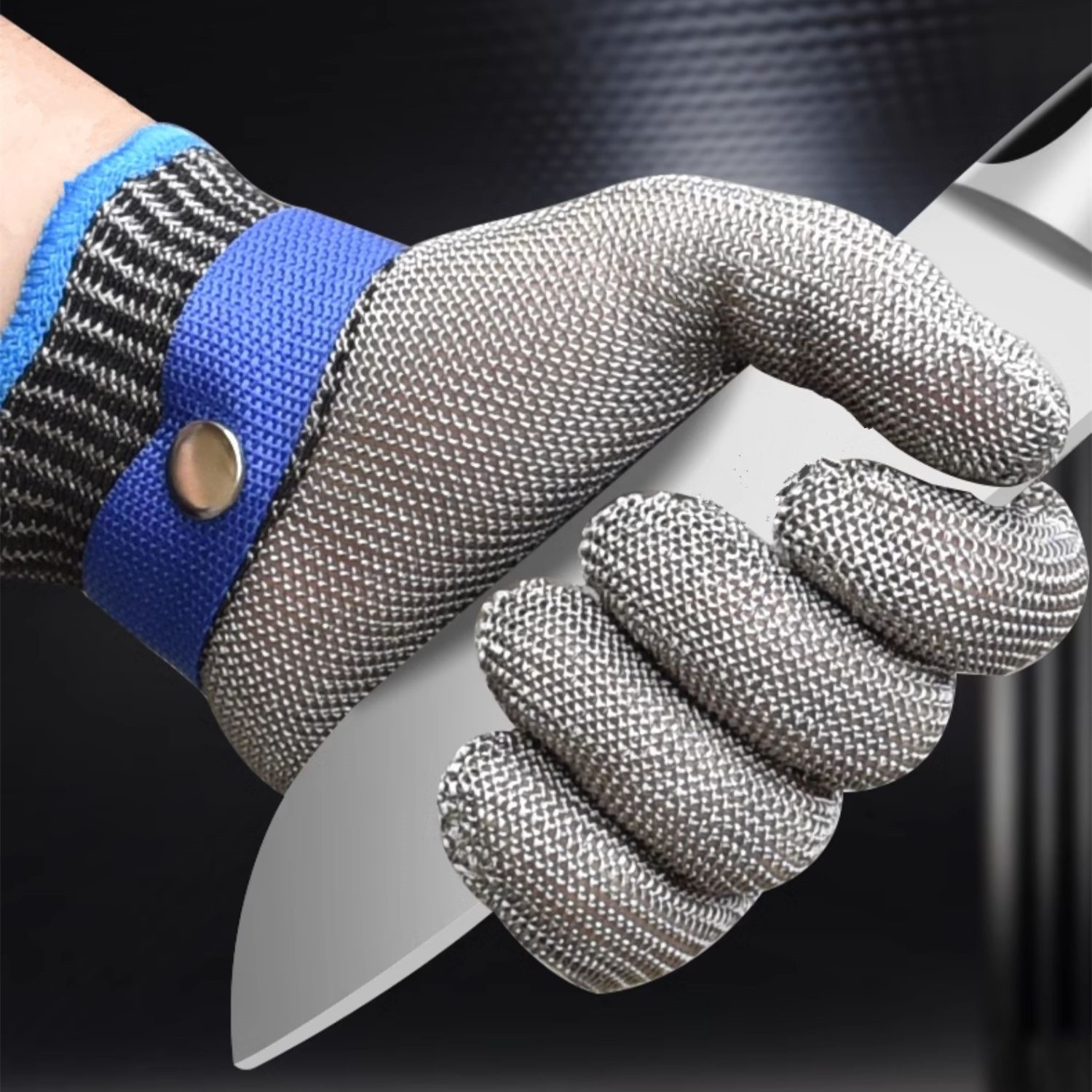 Rękawice metalowe z siatki ant – Cut Resistant Glove recenzja i cena