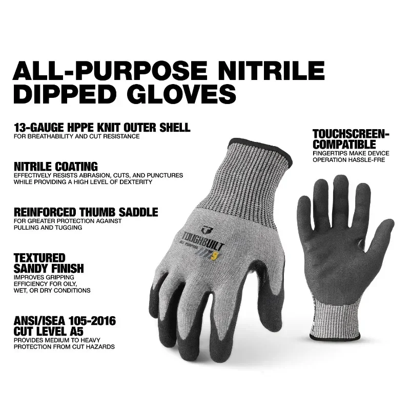 Rękawice robocze ToughBuilt TB – Cut Resistant Glove recenzja i cena