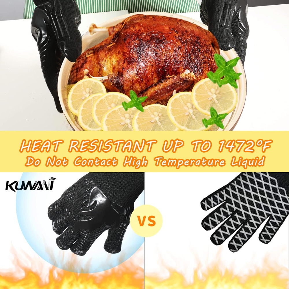 Rękawice do grillowania, 1472  – Heat Resistant Glove recenzja i cena